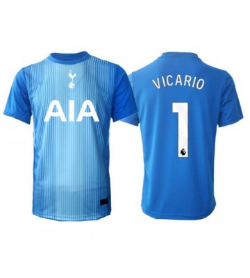 Tottenham Hotspur Guglielmo Vicario #1 Portero Segunda Equipación 2025-26 Manga Corta Tottenham Hotspur Guglielmo Vicario #1 Portero Segunda Equipación 2025-26 Manga Corta